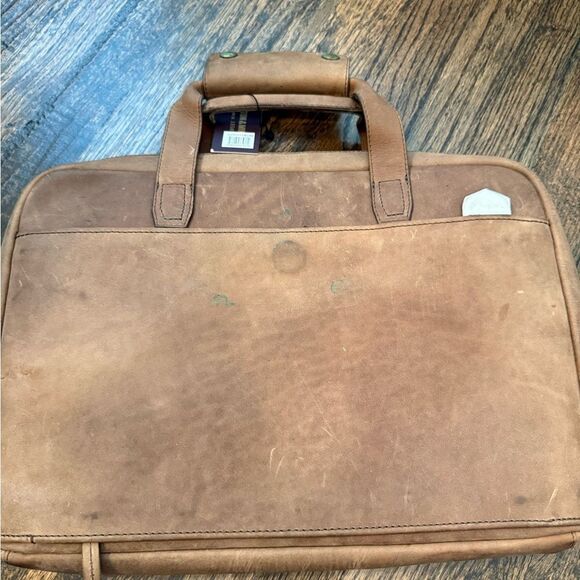 NWT Johnston & Murphy Leather Portfolio Briefcase
⭐️read description - Picture 4 of 8